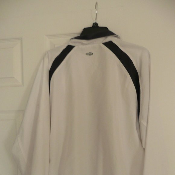 vintage men's adidas tennis, activewear jacket  white size M - Picture 6 of 10